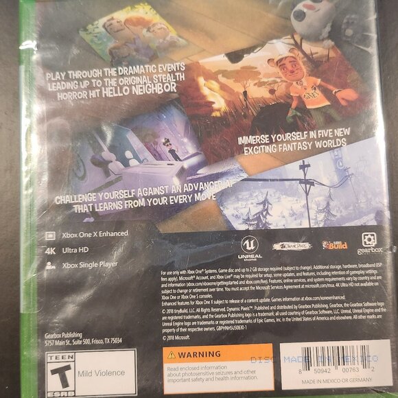 X Box - Hide & Seek Video Game - Picture 2 of 2